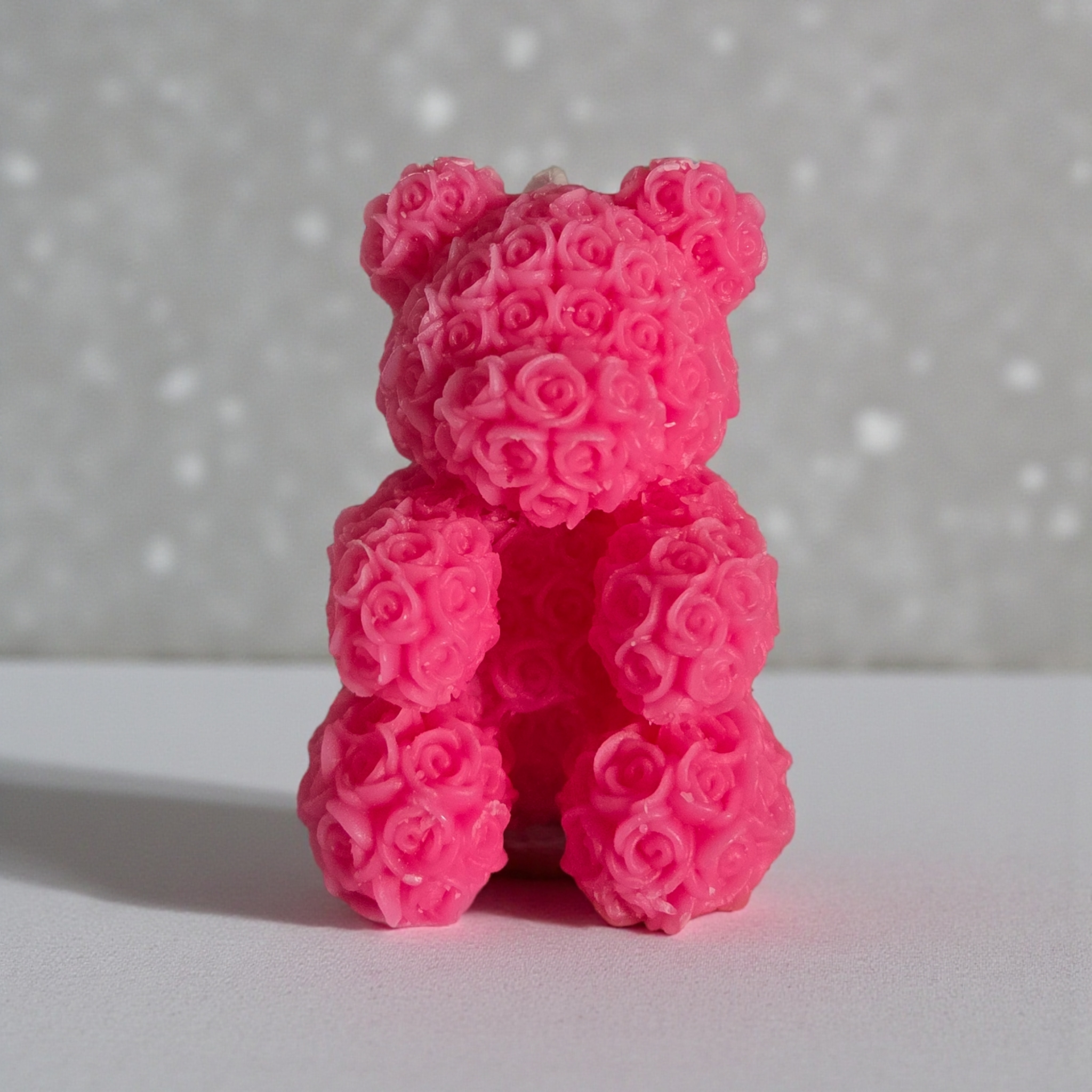 Rose Teddy Candle