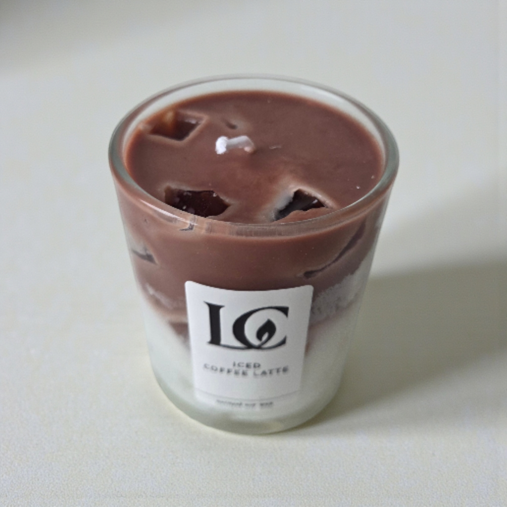 Iced Coffee Latte Candle