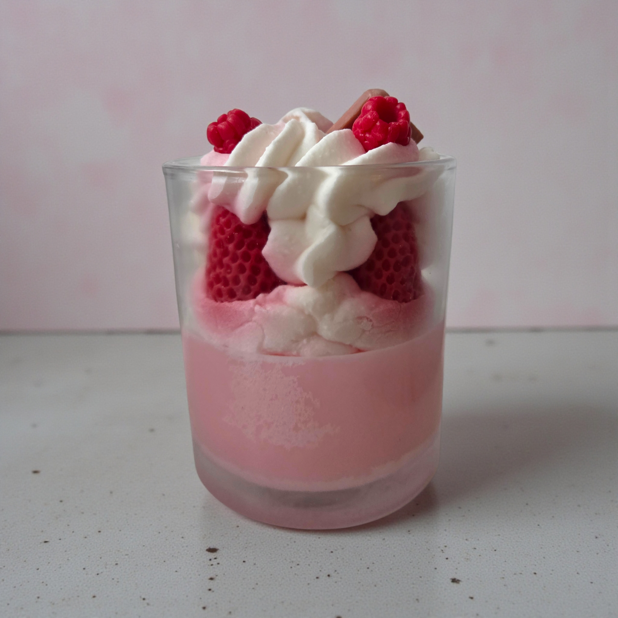 Strawberry Dessert Candle