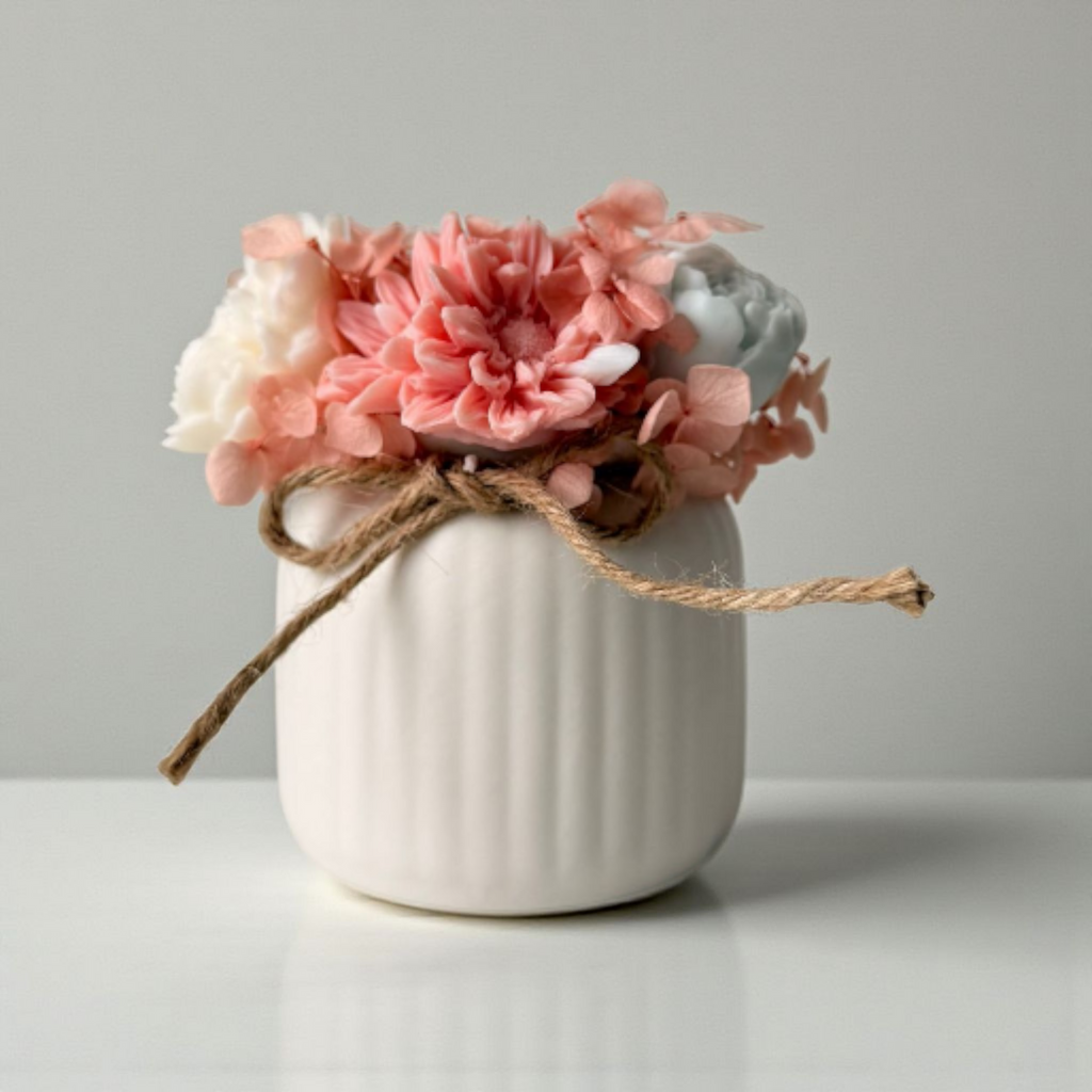 PastelPeony Wax Melt Bouquet