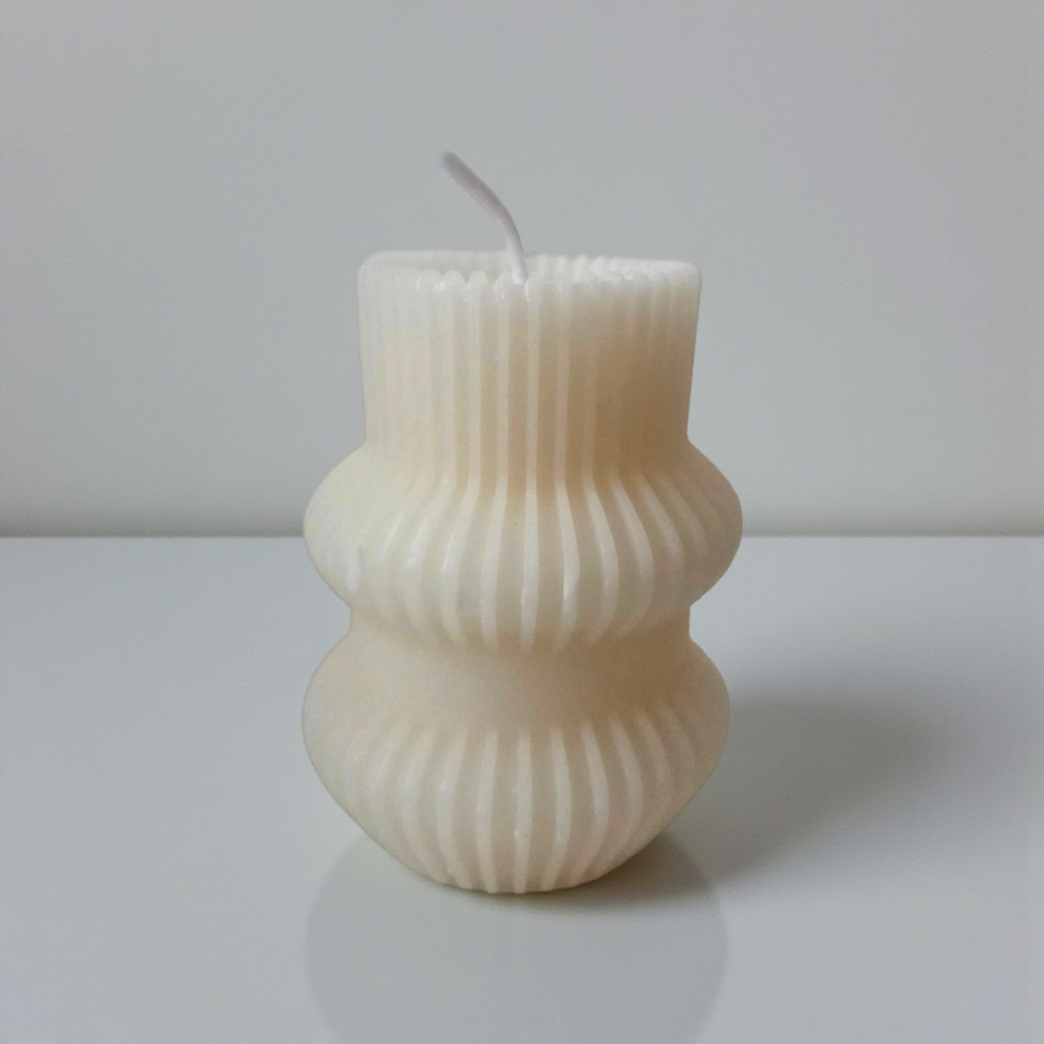 Ribbed Candle Set
