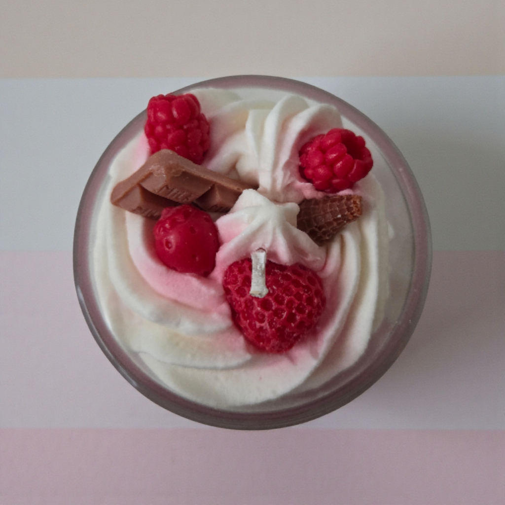 Strawberry Dessert Candle